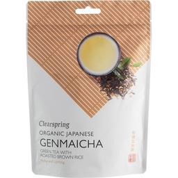 Чай зелений Clearspring Genmaicha зі смаженим рисом органічний 90 г