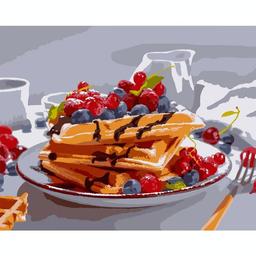 Картина по номерам Santi Соблазнительный завтрак, 40х50 см (954509)