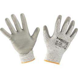 Перчатки рабочие Neo Tools полиуретановое покрытие размер 8 серые (97-609-8)