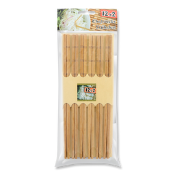Палички бамбукові Offtop, 12 пар (849891)