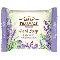 Мило Зелена Аптека Bath soap Lavender with flaxseed oil, 100 г