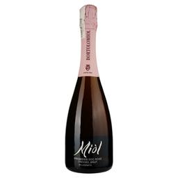 Вино ігристе Bortolomiol Miol Rose Prosecco DOC Treviso Brut Millesimato, рожеве, брют, 11,5%, 0,75 л (Q0720)