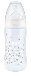 Пляшечка для годування NUK First Choice Plus Конфеті, з силіконовою соскою, р.1, 300 мл (3952365)