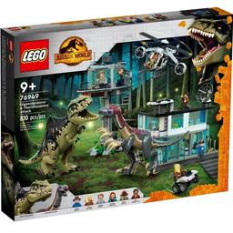 Конструктор LEGO Jurassic World Атака гіганотозавра і теризінозавра, 810 елементів (76949)