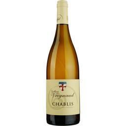 Вино Guillaume Vrignaud Chablis, біле, сухе, 12,5%, 0,75 л (588956)