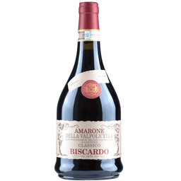 Вино Biscardo Amarone della Valpolicella DOCG Classico, червоне, сухе, 15,5%, 0,75 л