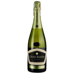 Вино игристое Gran Baron Cava Brut Organic Bio белое брют, 0,75 л, 11,5% (814910)