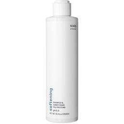 Пом'якшувальний шампунь-кондиціонер Scalp Softening Shampoo & Conditioner Silk Proteins, з протеїнами шовку, 250 мл