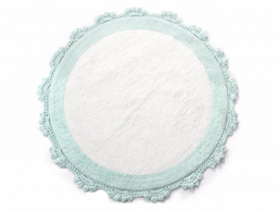 Коврик Irya Doreen mint-beyaz, 90х90 см, ментоловый (11913985279181)