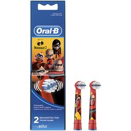 Cменные насадки для электрических зубных щеток Oral-B Stage Power/EB10 Incredibles 2, 2 шт.