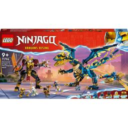 Конструктор LEGO Ninjago Дракон стихий против робота Владычицы, 1038 деталей (71796)