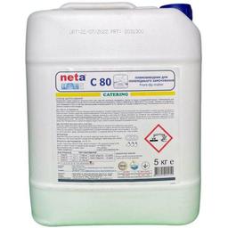 Жидкое моющее средство Neta С 80 для отбеливания посуды концентрат 1:20, 5 кг