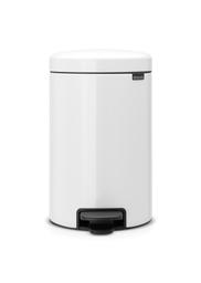 Бак для мусора Brabantia Pedal Bin, белый, 12 л (111969)