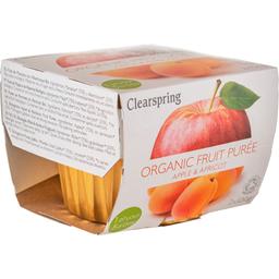 Пюре фруктовое Clearspring Яблоко и абрикос органическое 200 г (2 шт. х 100 г)