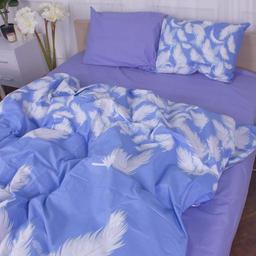 Комплект постельного белья MirSon 17-0590 Feathers, бязь, полуторный, 220х160 см