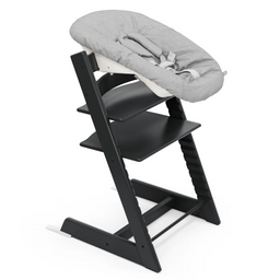 Набір Stokke Newborn Tripp Trapp Black: стільчик та крісло для новонароджених (k.100103.52)