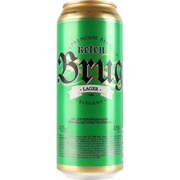 Пиво Keten Brug Lager Elegant світле 4.7% 0.5 л з/б