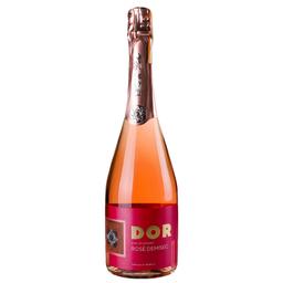 Вино ігристе Bostavan Dor, рожеве, напівсухе, 12%, 0,75 л