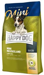 Сухой корм для собак мелких пород с чувствительным пищеварением Happy Dog Supreme Mini Adult Neuseeland, с ягненком и рисом, 4 кг (60115)