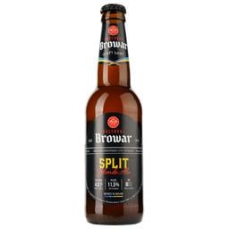 Пиво Volynski Browar Split, светлое, нефильтрованное, 4%, 0,35 л