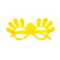 Очки карнавальные Offtop, желтый (870175)