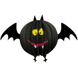 Декор подвесной бумажный Yes! Fun Halloween Летучая мышь 3D, 20 см (973636)