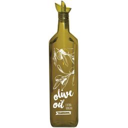 Пляшка для олії та оцту Herevin Oil&Vinegar Bottle-Green-Olive, 1 л, оливкова (151079-068)