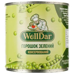 Горошок зелений WellDar консервований 420 мл (916499)
