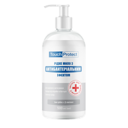 Жидкое мыло Touch Protect Ионы серебра, с антибактериальным эффектом, 500 мл
