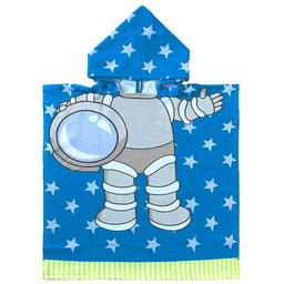 Полотенце детское Love You Космонавт, банный, с капюшоном, 115х60 см (4596)