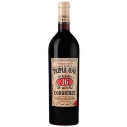 Вино Vignobles Vellas Oak Triple Rouge AOP Corbieres 2018 красное сухое 0.75 л