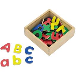 Набор магнитных букв Viga Toys Английские заглавные и строчные, 52 шт. (50324)