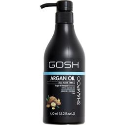 Шампунь Gosh Argan Oil, з аргановою олією, для всіх типів волосся, 450 мл
