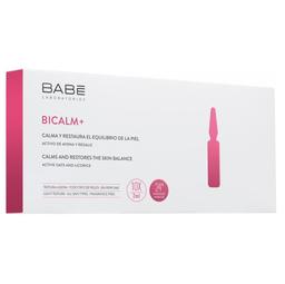 Ампули-концентрат Babe Laboratorios Bicalm+ з антикуперозною дією та для зняття подразнення на шкірі, 10 x 2 мл (8436571630377)