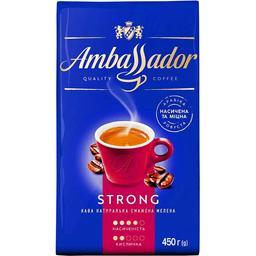 Кофе молотый натуральный Ambassador Strong, жаренный, 450 г (854225)