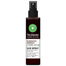 Спрей для волос The Doctor Health&Care Burdock Energy 5 Herbs Infused Hair Spray, 150 мл