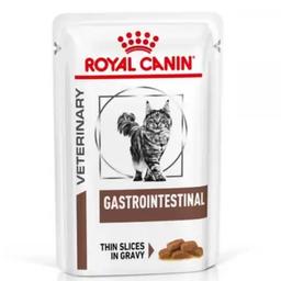 Влажный корм для взрослых кошек при нарушениях пищеварения Royal Canin Gastrointestina, 85 г
