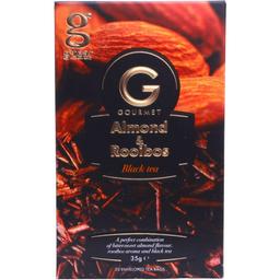 Чай чорний G`tea! Gourmet мигдаль-ройбуш, 35 г (20 шт. по 1,75 г) (772050)