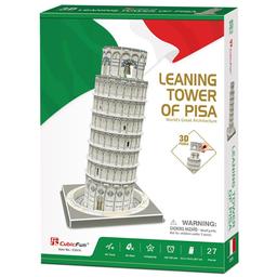 3D Пазл CubicFun Пізанська вежа, 27 елементів (C241h)