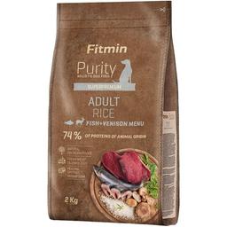 Сухий корм для собак Fitmin Purity Adult Fish & Venison Rice 2 кг