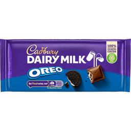 Шоколад молочний Cadbury Oreo з печивом 120 г