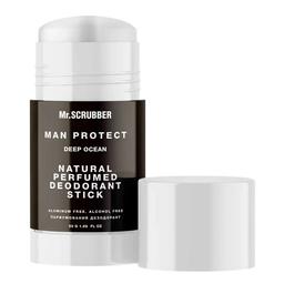 Натуральный парфюмированный дезодорант Mr.Scrubber Man Protect Deep Ocean, 50 г