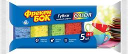 Губки кухонные Фрекен Бок Color, 5 шт. + 1 шт.