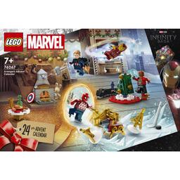 Конструктор LEGO Super Heroes Marvel Новорічний календар Месники на 2023 рік, 243 деталі (76267)