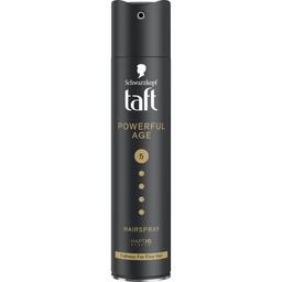 Лак Taft Powerful Age 5 для тонкого й ослабленого волосся 250 мл