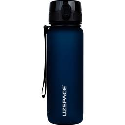 Пляшка для води UZspace Colorful Frosted, 800 мл, синій (3053)