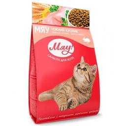 Сухой корм для кошек Мяу, нежный кролик, 2 кг (B1270701)