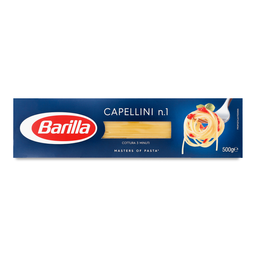 Вироби макаронні Barilla Capellini №001, 500 г (13716)