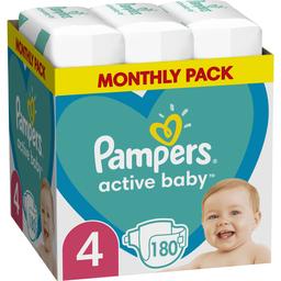 Набір підгузків Pampers Active Baby 4 (9-14 кг) 180 шт.