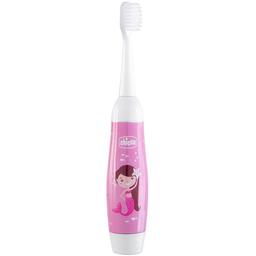 Дитяча електрична зубна щітка Chicco рожева (08546.00)
